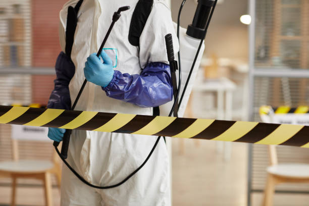 Professional Biohazard Cleanup technician working in Wyncote, PA